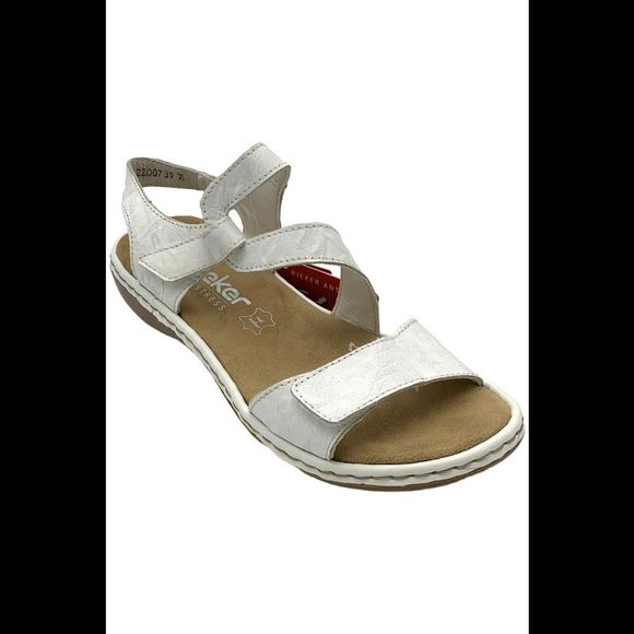 Rieker Women's Regina C7 Sandal White - Medium - Picture 1 of 3